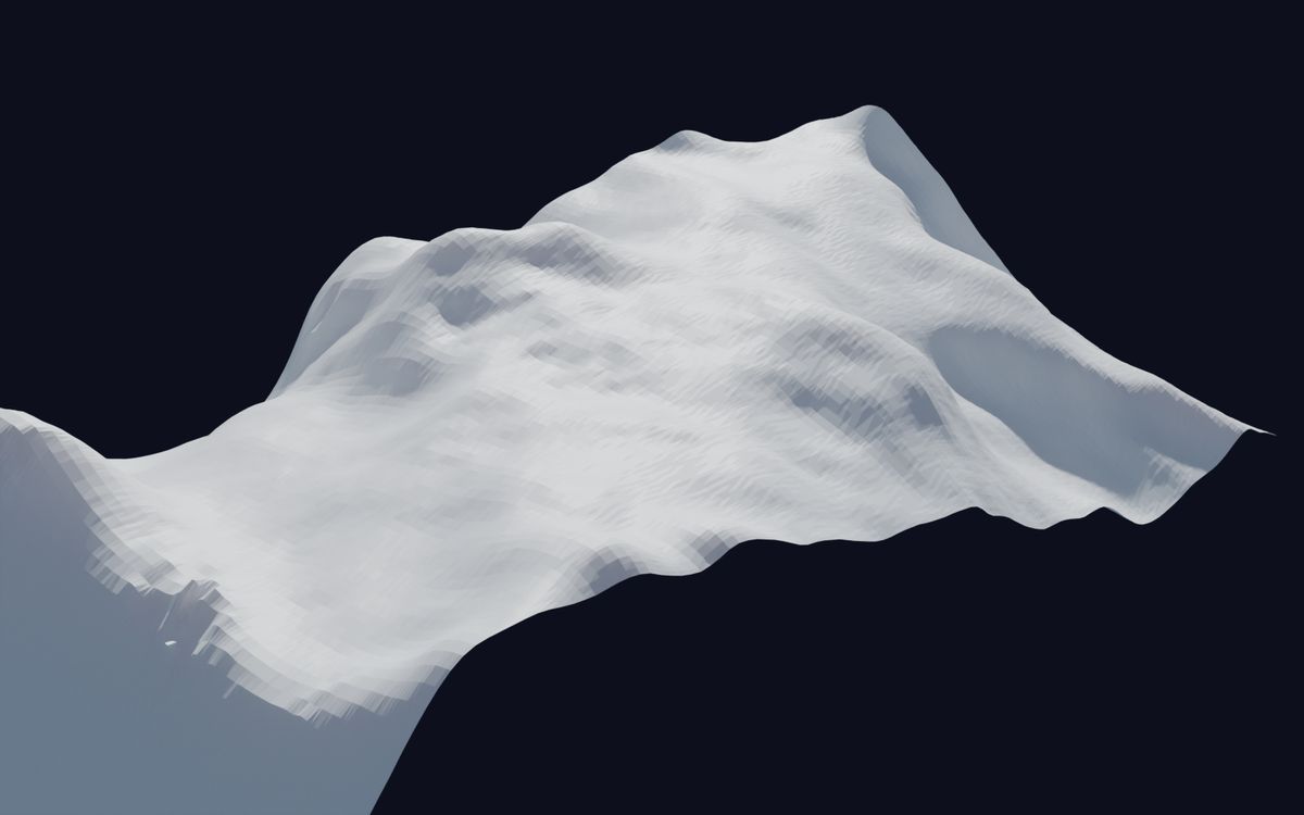 Il rilievo di Passo dello Stelvio